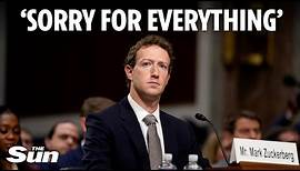 Meta CEO Mark Zuckerberg told he has 'blood on his hands' during tense US Senate hearing