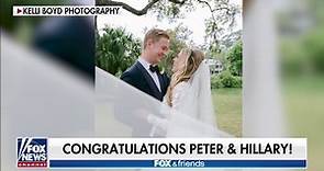 Fox News' Peter Doocy marries FOX Business' Hillary Vaughn