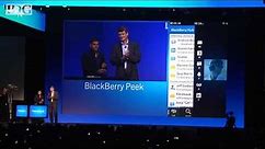 BlackBerry demos new BlackBerry 10 OS