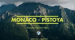 Ruta Monaco (🇲🇨) - Pistoya (🇮🇹) (Timelapse)(2/2)