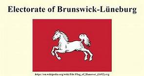 Electorate of Brunswick-Lüneburg