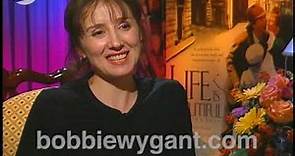 Nicoletta Braschi "Life Is Beautiful" 9/13/98 - Bobbie Wygant Archive