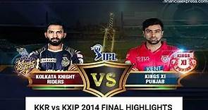 Final || KKR vs KXIP IPL 2014 HD Full Match Highlights