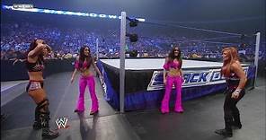 Nikki Bella makes her debut as The Bella Twins' secret is out : SmackDown, Nov. 7, 2008