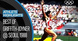 Florence Griffith-Joyner 🇺🇸 The Fastest Woman of All-Time | Athlete Highlights