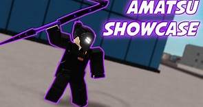AMATSU SHOWCASE!! | NEW META WEAPON?! | Ro-Ghoul [ALPHA] | ROBLOX