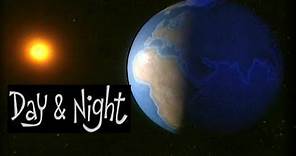 Day and Night Explanation,Causes Science for Kids