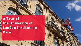 A tour of the University of London Institute in Paris