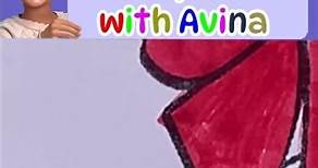 Christmas Candy Cane Coloring with Avina #drawing #coloring #howtodraw #holiday #avina #shorts #art