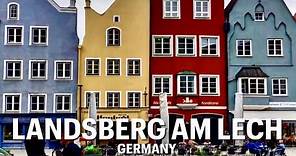 Landsberg am Lech, Beautiful Bavarian City, Germany