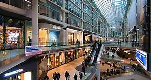 [4K] 🇨🇦 Toronto Eaton Centre Full Walk | Shopping Mall Walking Tour | Downtown Toronto Canada