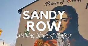 Sandy Row - King Billy Mural - Walking Tours of Belfast