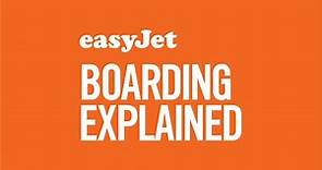 easyJet boarding explained