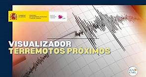 Visualizador Terremotos Próximos – Instituto Geográfico Nacional