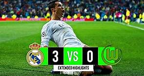 Real Madrid x Wolfsburg | 3-0 | Extended Highlights & Goals | UCL 2016
