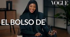 Naomi Campbell muestra lo que lleva en su bolso Peekaboo de Fendi | Vogue México y Latinoamérica