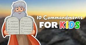 The 10 Commandments Explained FOR KIDS!