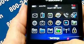 Blackberry Curve 8520 - Erase Cell Phone Info - Delete Data - Master Clear Hard Reset