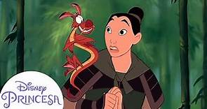 Mulán conoce a Mushu 🐉 | Disney Princesa