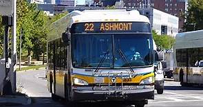Massachusetts Bay Transportation Authority Bus Action In Boston #2