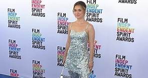 Haley Lu Richardson 2023 Film Independent Spirit Awards Blue Carpet