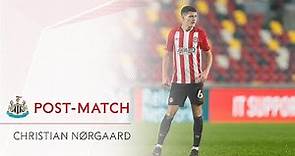 POST MATCH | Christian Nørgaard post-Newcastle United