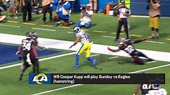 Rapoport: Rams WR Cooper Kupp set to return vs. Eagles