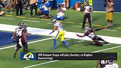 Rapoport: Rams WR Cooper Kupp set to return vs. Eagles