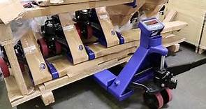 Prime USA PS-SA Pallet Jack Scale in Use & Features Break Down *Alternative to a floor scale*