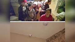 Family takes photo with hidden camera found in Airbnb