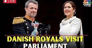 LIVE | Denmark News: King Frederik X & Queen Mary, Visit The Danish Parliament | LIVE News | IN18L