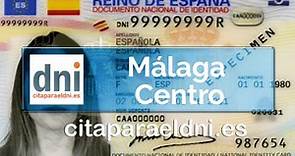 Oficina Cita DNI de Málaga-Centro