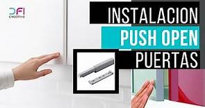 Como instalar el Push Open para puertas, pulsador para abrir puertas
