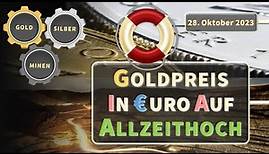 Goldpreis in Euro auf Allzeithoch + Kursprognose