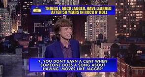 Mick Jagger's Top Ten