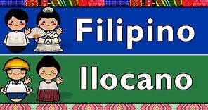 FILIPINO & ILOCANO