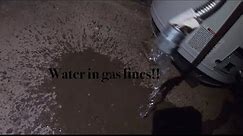 Water in gas lines major problems for whole town #hvaclife #hvactech #hvac