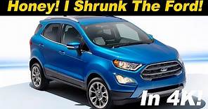 2018 / 2019 Ford EcoSport AWD Review and Comparison