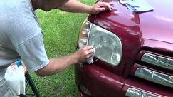 Easily restore headlight with baking soda and vinegar a how-to video