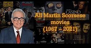 All Martin Scorsese movies (1967-2021)