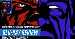 WWE Brothers of Destruction: Greatest Matches (Blu Ray Review)