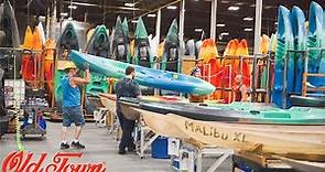 Insiders Look - How Kayaks Are Made (Old Town Factory Tour)