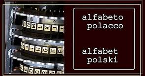 ALFABETO POLACCO - Corso di lingua polacca 1.