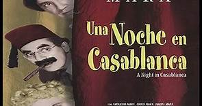 Presentación de la película 'Una noche en Casablanca' de los Hermanos Marx