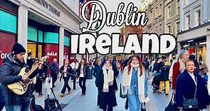 Dublin Ireland: Grafton Street Dublin City Centre | 4k walking tour Dublin Ireland