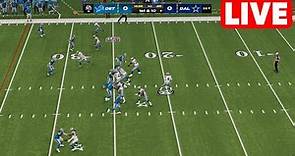 NFL LIVE🔴 Detroit Lions vs Dallas Cowboys | Week 17 NFL Full Game - 30th December 2023 NFL 24