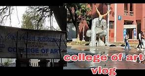 college of art entrance exam day vlog//college of art tour//college of art, Tilak Marg New Delhi//