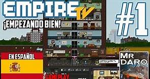 #1-Empire TV Tycoon-En Español-Tutorial Introducción-Gameplay