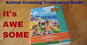 Animal Crossing New Horizons Official Companion Guide Review Unboxing