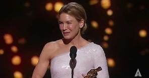 Renée Zellweger wins Best Actress | 92nd Oscars (2020)